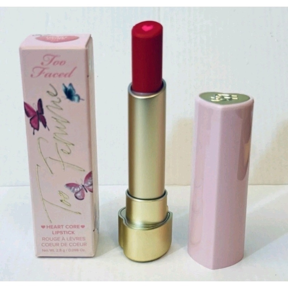 Too Faced‎ Heart Core Lipstick 04 Nothing Compares 2 U Pink Too Femme NIB